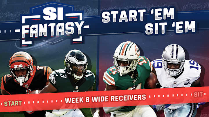 Fantasy Football Start 'Em, Sit 'Em: Week 8 Wide Receivers - Sleepers, Fades, Matchups, DFS Bargains