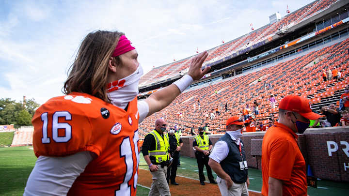 Clemson's Trevor Lawrence Test Positive for COVID-19; Will Not Play Against Boston College