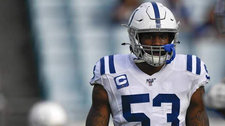 Colts Linebacker Darius Leonard to Return, But Center Ryan Kelly Iffy for Sunday