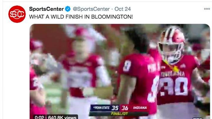 Rankings Outrage: Michael Penix's Game-Winning Dive Only No. 7 On ESPN's Top-10 List