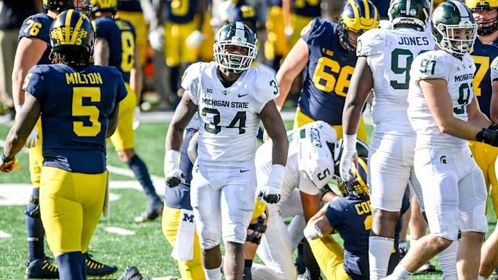 Michigan State LB Antjuan Simmons Not on Milton’s ‘Radar’