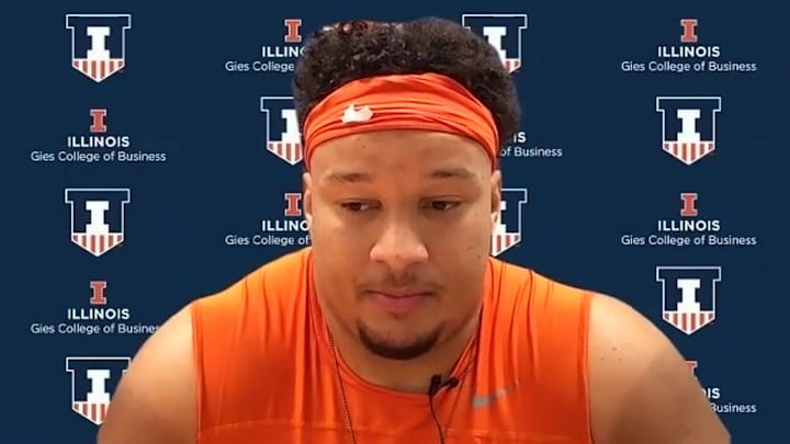 POSTGAME VIDEO: Purdue 31, Illinois 24 - Illini OL Kendrick Green