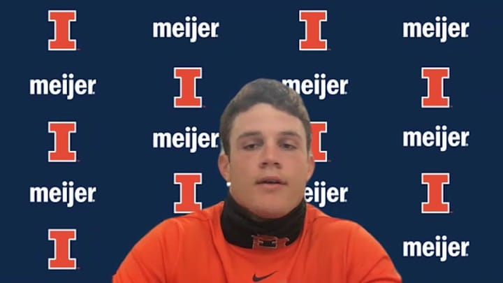 POSTGAME VIDEO: Purdue 31, Illinois 24 - Illini LB Jake Hansen