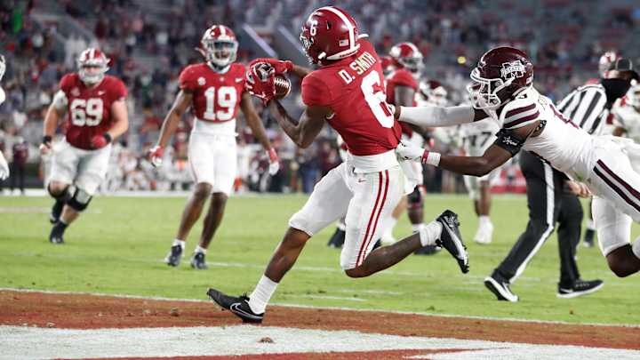 DeVonta Smith Continues To Etch His Name in Alabama Lore: "He is Always Perfecting His Craft"
