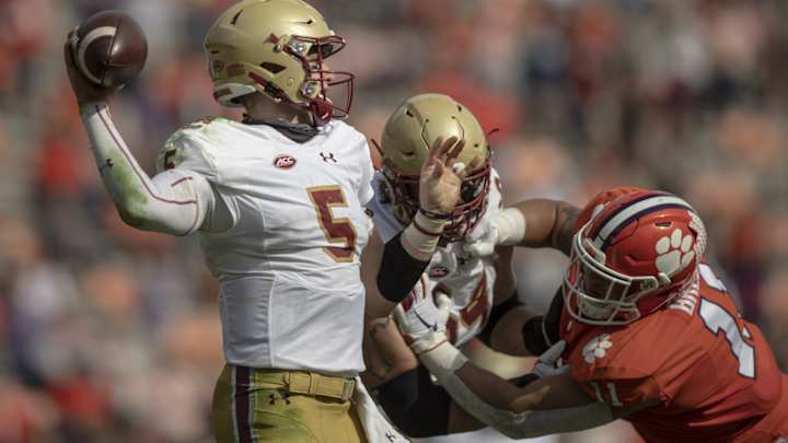 BC Loses to Clemson 34-28: Players and Jeff Hafley Speak