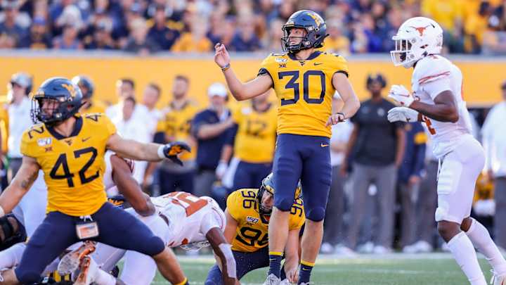 BREAKING: WVU Kicker Evan Staley is Out for the Season