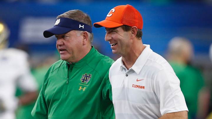 How to Watch Clemson vs. Notre Dame: Live Stream, TV Channel, Start Time