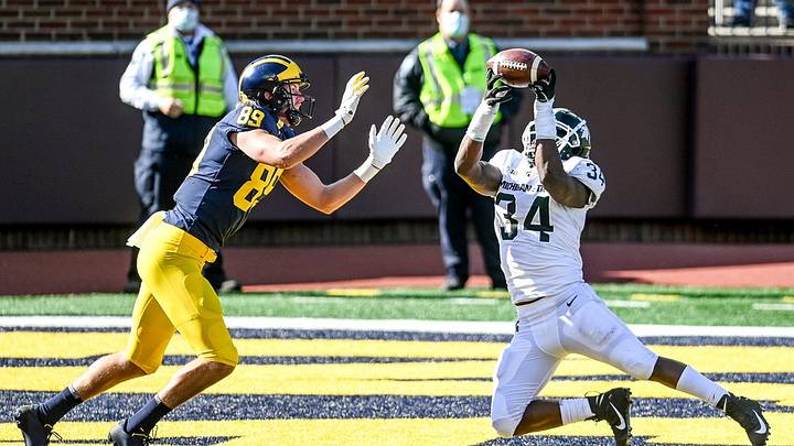 Tucker: Michigan State LB Antjuan Simmons ‘Does Not Flinch’