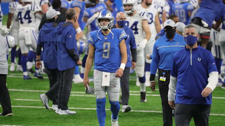 Matthew Stafford Not Seen at Practice on Wednesday Matthew Stafford Not Seen at Practice on Wednesday