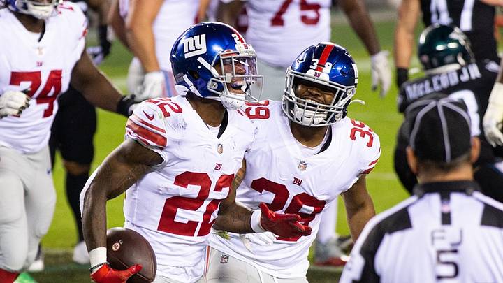 Wayne Gallman Scores Rushing TD on MNF Wayne Gallman Scores Rushing TD on MNF