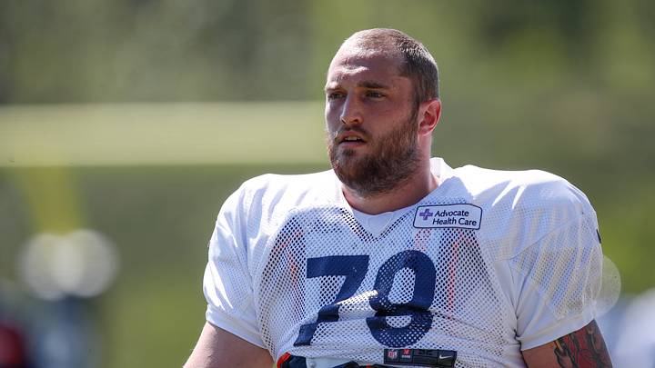 Former Indiana OT, Current Chicago Bear Jason Spriggs Tests Positive for COVID-19