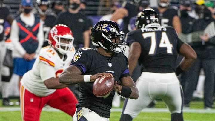 Chiefs Show Ravens How Far They Have to Climb