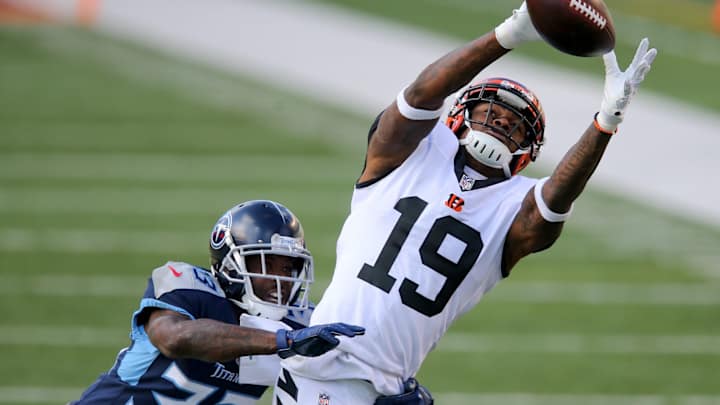 Bengals Place Auden Tate and B.J. Finney on NFL's Reserve COVID-19 List