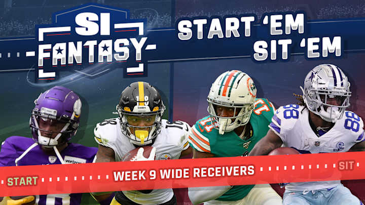 Fantasy Football Start 'Em, Sit 'Em Week 9: Wide Receivers - Sleepers, Fades, Matchups, DFS Bargains