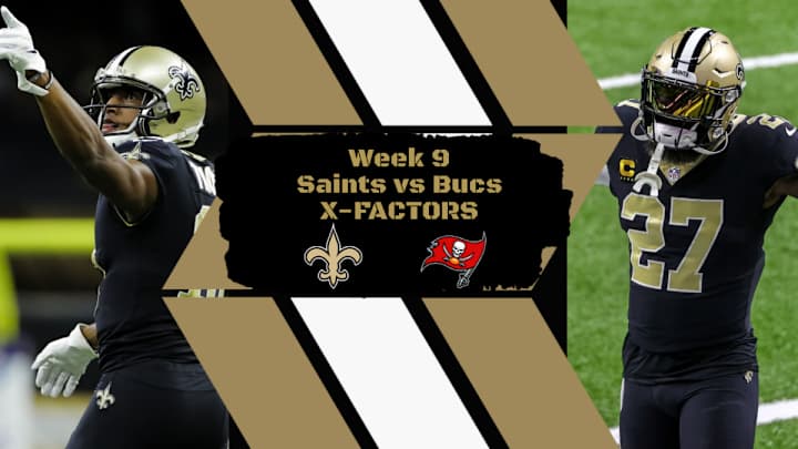 Saints X-Factors in Week 9