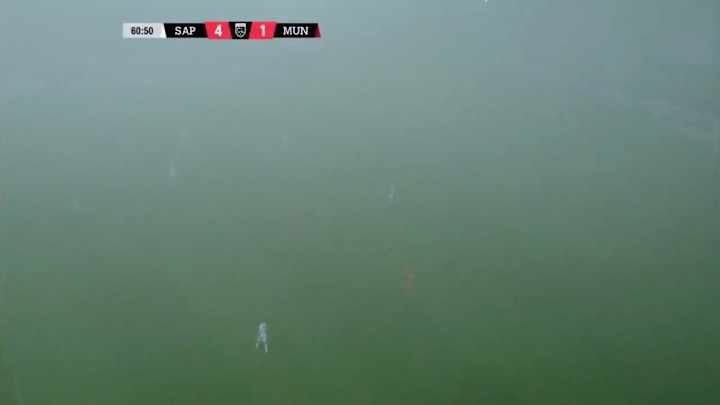 Concacaf League Game Played in Absurd Fog in Costa Rica