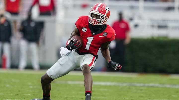 Georgia WR George Pickens Out vs. Florida Gators