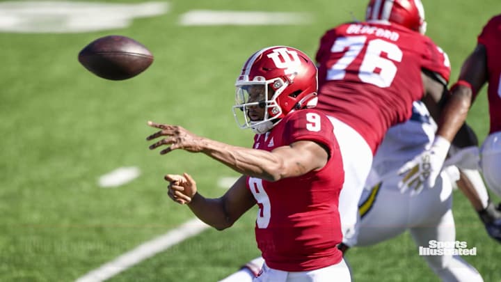 No. 13 Indiana Ends 3 Decades of Misery in 38-21 Rout Over No. 23 Michigan No. 13 Indiana Ends 3 Decades of Misery in 38-21 Rout Over No. 23 Michigan