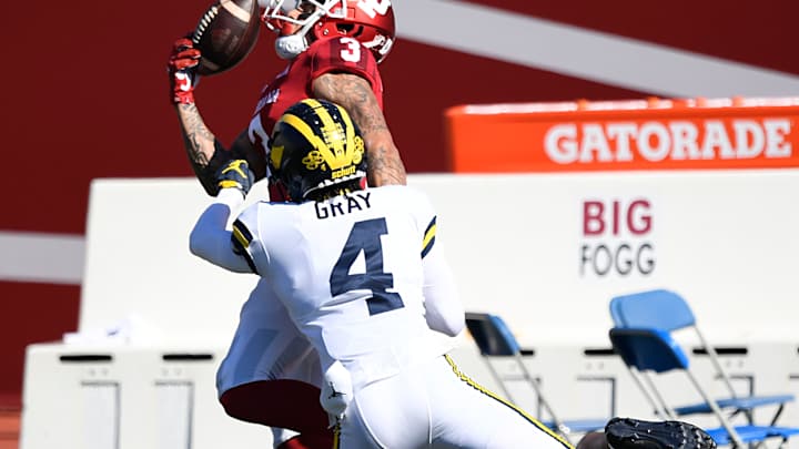 Ty Fryfogle Makes Big Plays Against Michigan's Man Defense