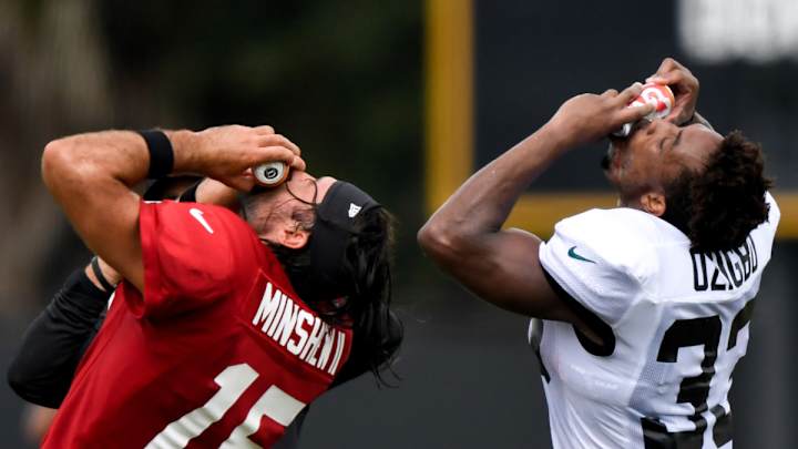 Jaguars Inactives vs. Texans: Minshew, Ozigbo, Scott and Barcoo Out Jaguars Inactives vs. Texans: Minshew, Ozigbo, Scott and Barcoo Out