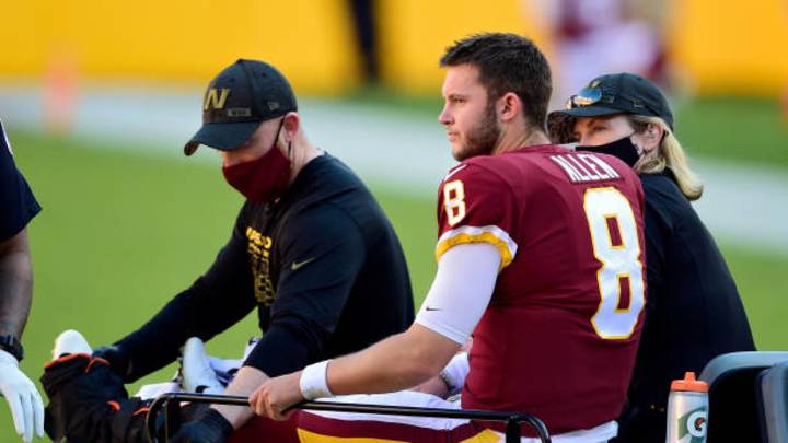 BREAKING: Washington QB Kyle Allen Injured and Carted Off