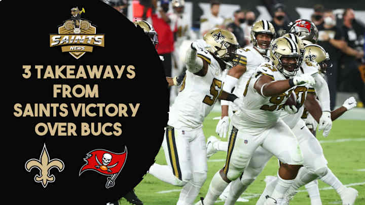 3 Takeaways From Saints Blowout Victory Over Buccaneers