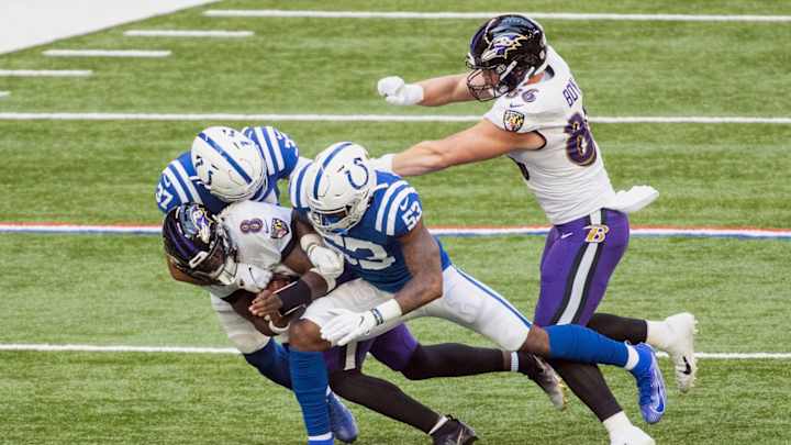 Ravens Win For First Time in Indianapolis