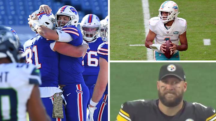 Week 9 Takeaways: Josh Allen Outshines Russ, Tua Arrives, Steelers Survive Again Week 9 Takeaways: Josh Allen Outshines Russ, Tua Arrives, Steelers Survive Again