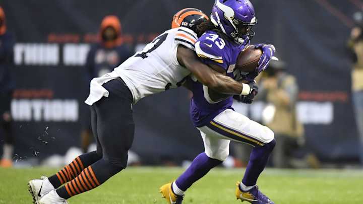 Vikings Open as 2.5-Point Favorites Against Bears in Week 10