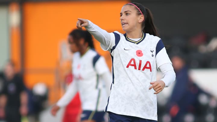 Alex Morgan Returning to U.S. From Tottenham Halfway Through WSL Season