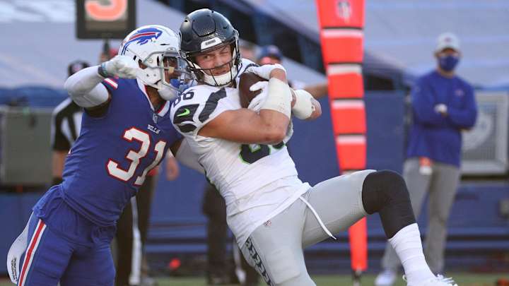 Coming Off Best Game of Season, Seahawks TE Jacob Hollister Primed for Big Second Half