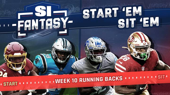 Fantasy Football Start 'Em, Sit 'Em Week 10: Running Backs - Sleepers, Fades, Matchups, DFS Bargains