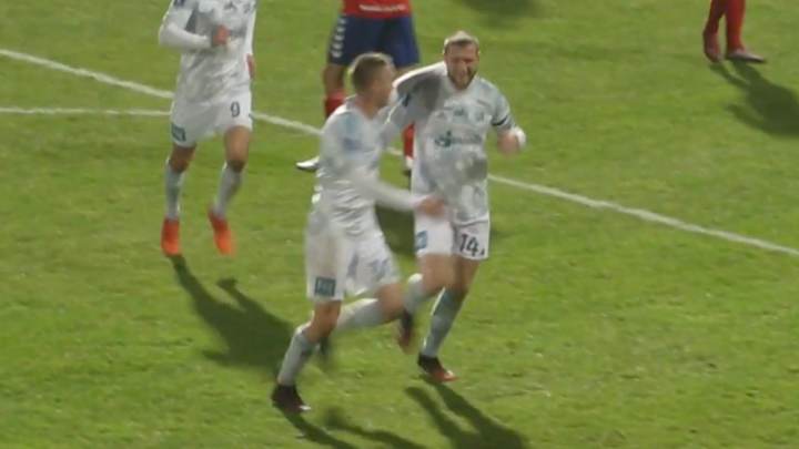 Danish Soccer Player Scores Goal of the Year Candidate With Double Scissor Kick Danish Soccer Player Scores Goal of the Year Candidate With Double Scissor Kick