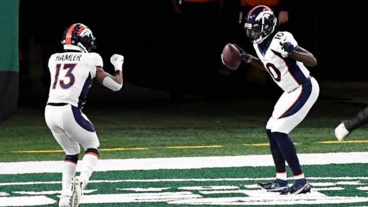 Noah Fant Says it's Broncos' 'Job' to Find Ways to Get Ball to Jeudy, Hamler More Often