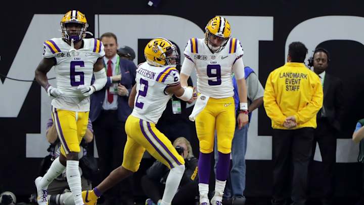 Four LSU Football Players Land on NFL's Top 25 Rookies Midway Through 2020 Season