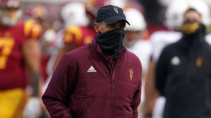 ASU-Cal Game Canceled as Herm Edwards, Others Test Positive for COVID-19
