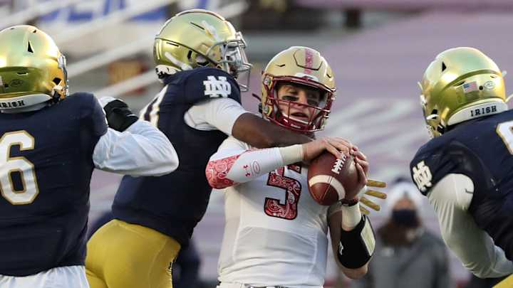 Notre Dame Players Talk North Carolina Matchup Notre Dame Players Talk North Carolina Matchup