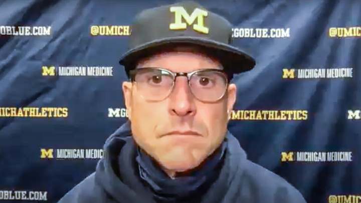 Jim Harbaugh Is A Defeated Man