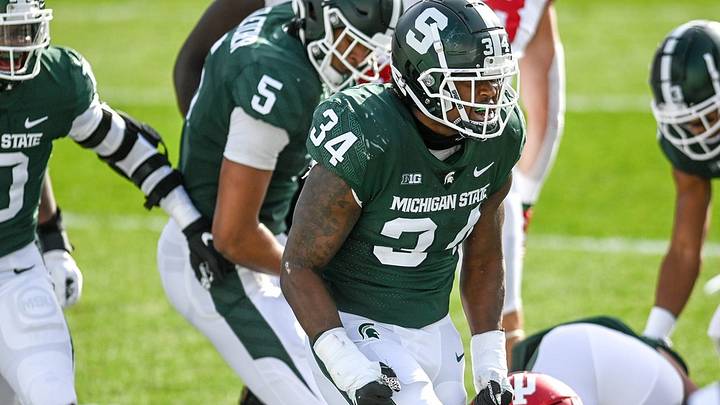 Michigan State LB Antjuan Simmons: ‘We just gotta keep Playing’ Michigan State LB Antjuan Simmons: ‘We just gotta keep Playing’