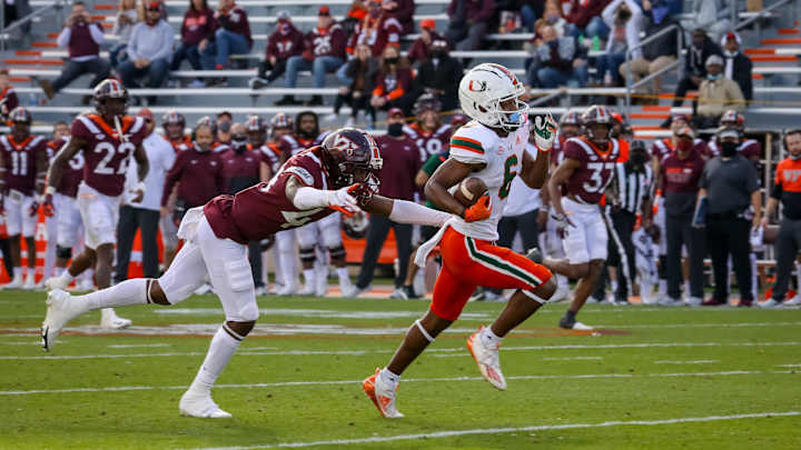 D'Eriq King Leads Miami to Comeback Win Over Virginia Tech