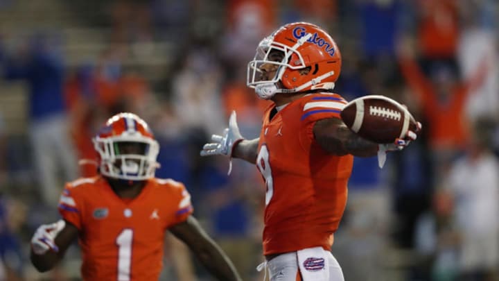 Trevon Grimes Shines in Gators' Rout of Arkansas; Invited to Senior Bowl