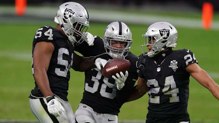 Raiders Jeff Heath, Damon Arnette Out vs. Colts