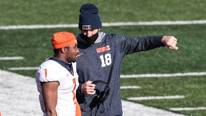 Illini Coaches Fine With Peters-Williams QB Battle Lasting Past Spring Ball