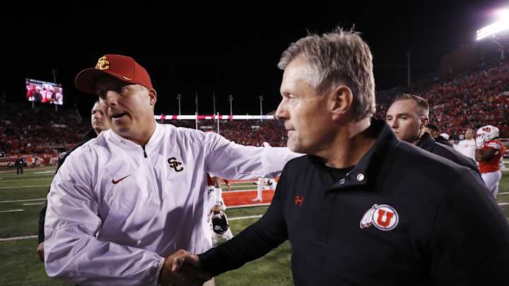 Can USC break Utah coach Kyle Whittingham's unbeaten opener streak? Can USC break Utah coach Kyle Whittingham's unbeaten opener streak?