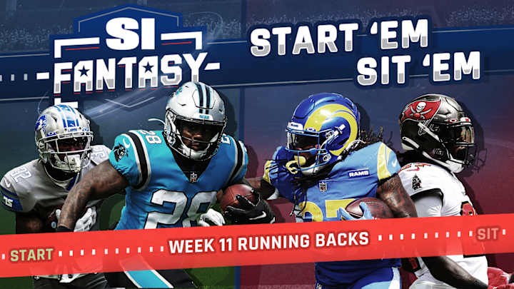 Fantasy Football Start 'Em, Sit 'Em Week 11: Running Backs - Fades, Sleepers, Matchups, DFS Bargains