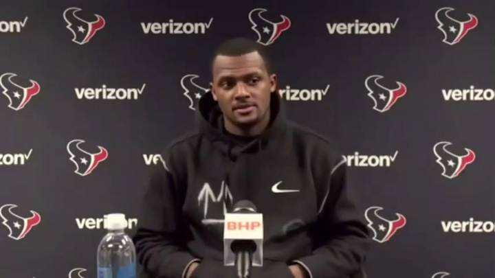 Deshaun Watson 'Not Surprised' by Hopkins' TD Catch, Eager to Face Cam Newton on Sunday