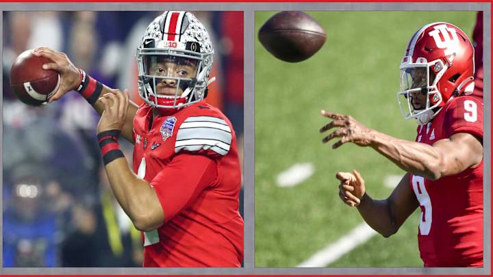 QB Breakdown: Comparing Strengths of Ohio State's Justin Fields, Indiana's Michael Penix Jr. QB Breakdown: Comparing Strengths of Ohio State's Justin Fields, Indiana's Michael Penix Jr.