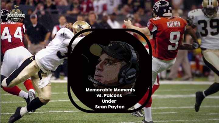 Memorable Saints Moments Against Falcons Under Sean Payton