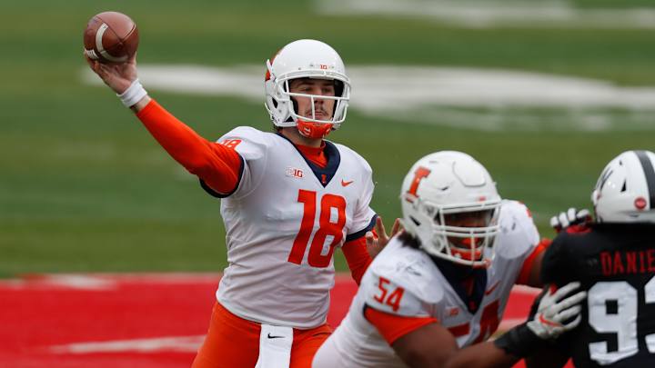 Cornjerkers: 'Whenever you win somewhere for the first time since Red Grange played, it’s a big deal' - Illini Rout Nebraska 41-23 Cornjerkers: 'Whenever you win somewhere for the first time since Red Grange played, it’s a big deal' - Illini Rout Nebraska 41-23