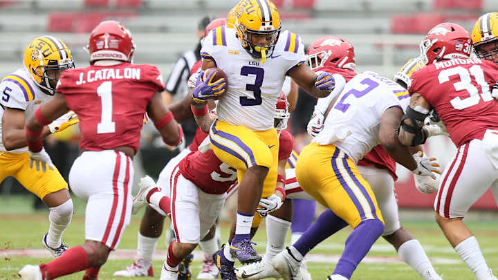 Three Stand Out Performances From LSU Football's Win Over Arkansas Three Stand Out Performances From LSU Football's Win Over Arkansas